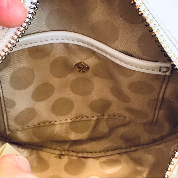 Kate Spade On Par Dotty Golf ball Crossbody bag purse - Picture 11 of 12